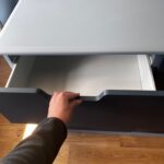 Bespoke standard drawer box when opened
