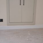 Two door cupboard exterior - white