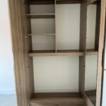 Sonoma Oak Wardrobe Interior with hanging rail and shelves