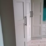 Angled wardrobe end - Dakar Grey