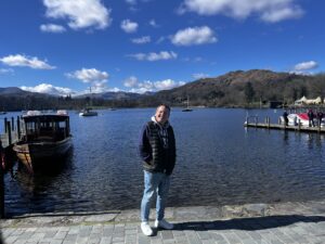 John from Creative Joinery at Lake Windermere