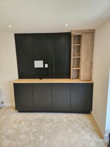 bespoke fitted media wall