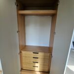 Wardrobe Interior with Rail and Drawers
