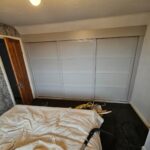 White Shaker Sliding Wardrobe 3 Door