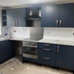 Alby Blue Fitted Kitchen