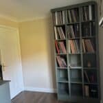 Redd Bookshelf with shelving - Green