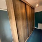 Oak Wardrobe with 3 Sliding Doors