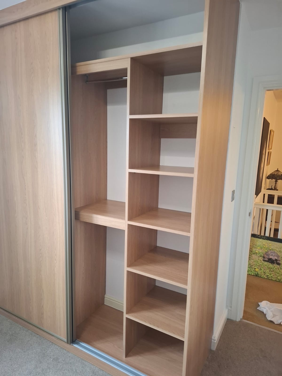 Lissa Oak Interior Shelving