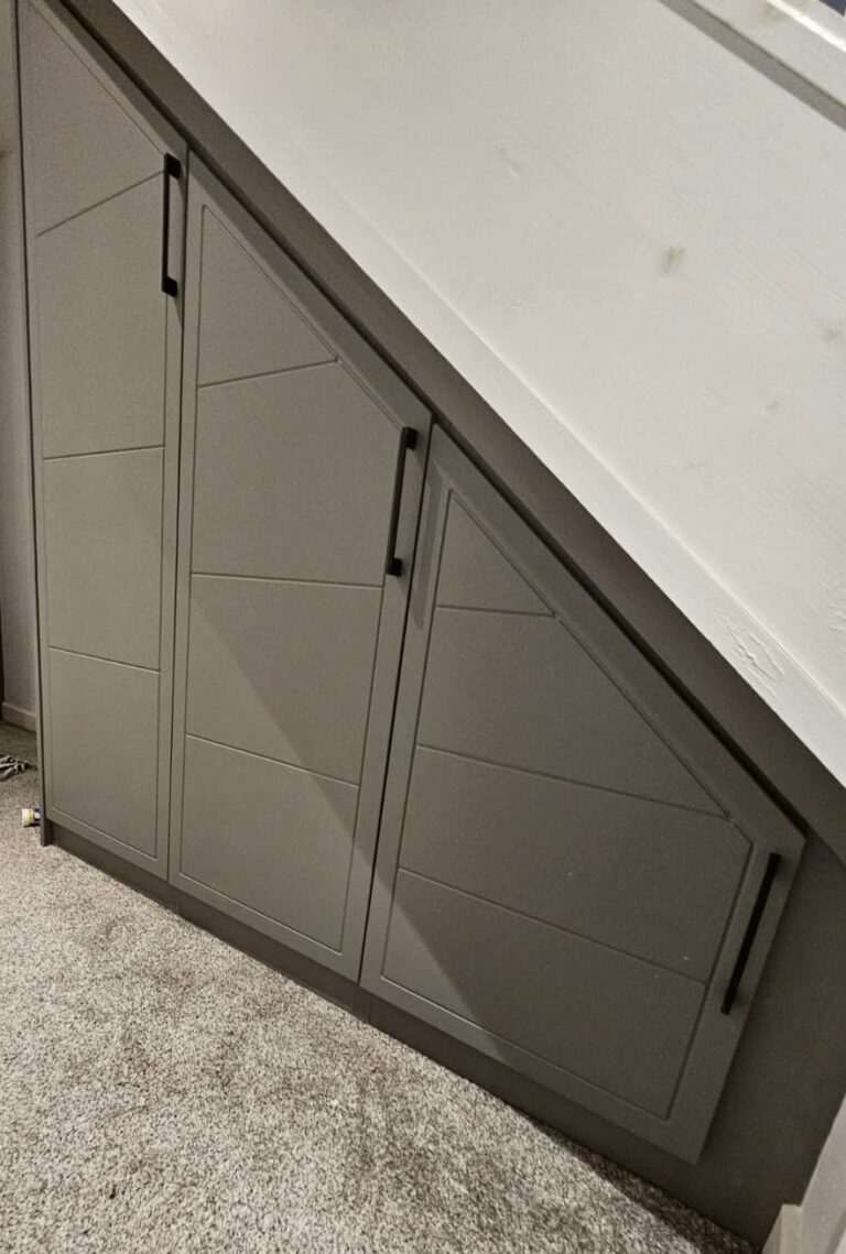 Custom under stairs cupboards