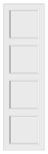 Hudson Door 4 Panels