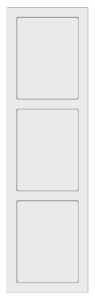 Mercia Door 3 Panel