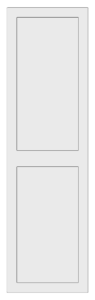 Mercia Door With Mid Rail