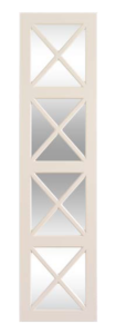 Cairo Cross Luxury Door - white