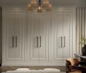 Stanford Wardrobes - 6 door white