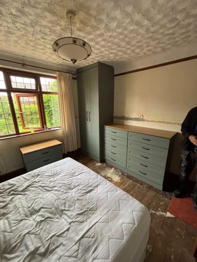 Reed Greenw ith oak worktops