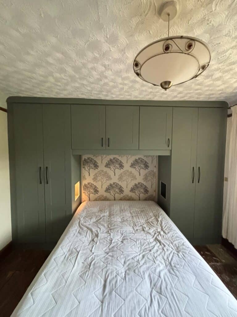 Shaker 4 Panel Reed Green